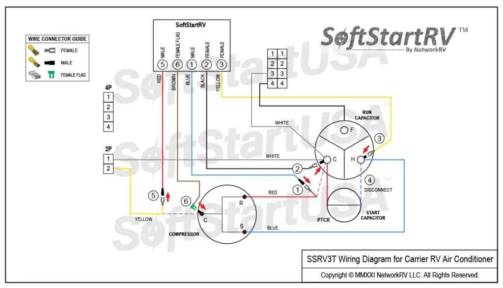air conditioning compressor wiring diagram