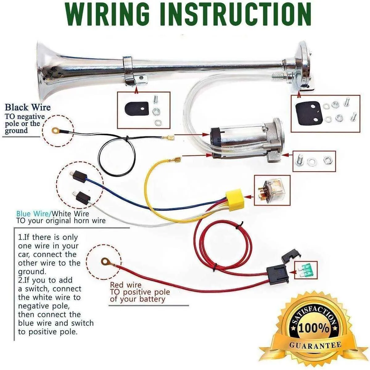 air horn wiring diagram