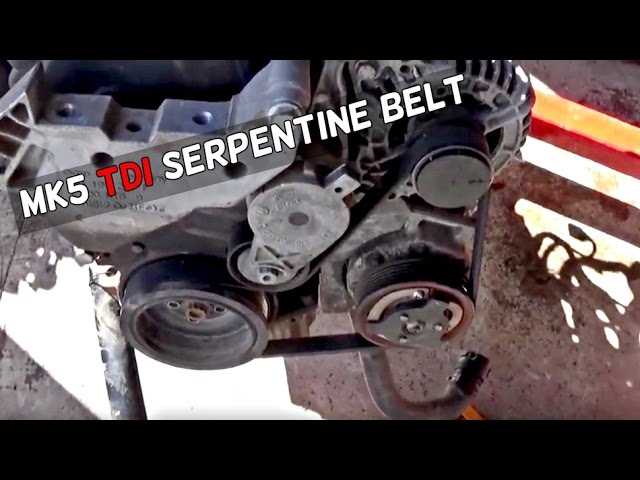 Alh serpentine belt diagram