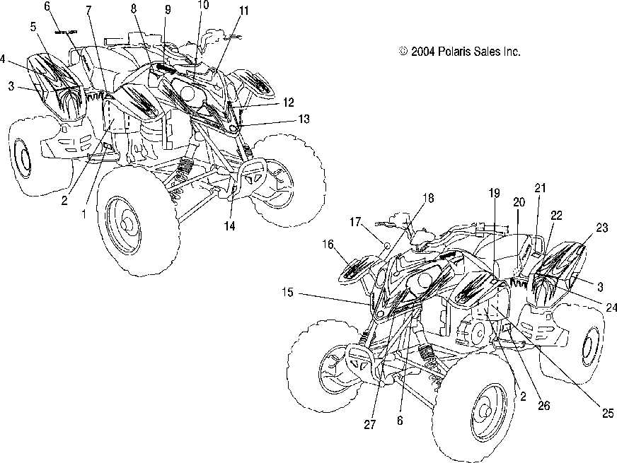 Polaris predator parts diagram