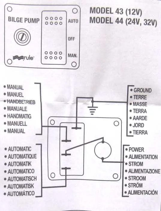 automatic 3 wire bilge pump wiring diagram