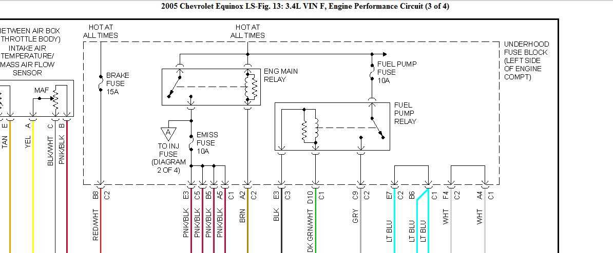 2005 chevy equinox ac diagram