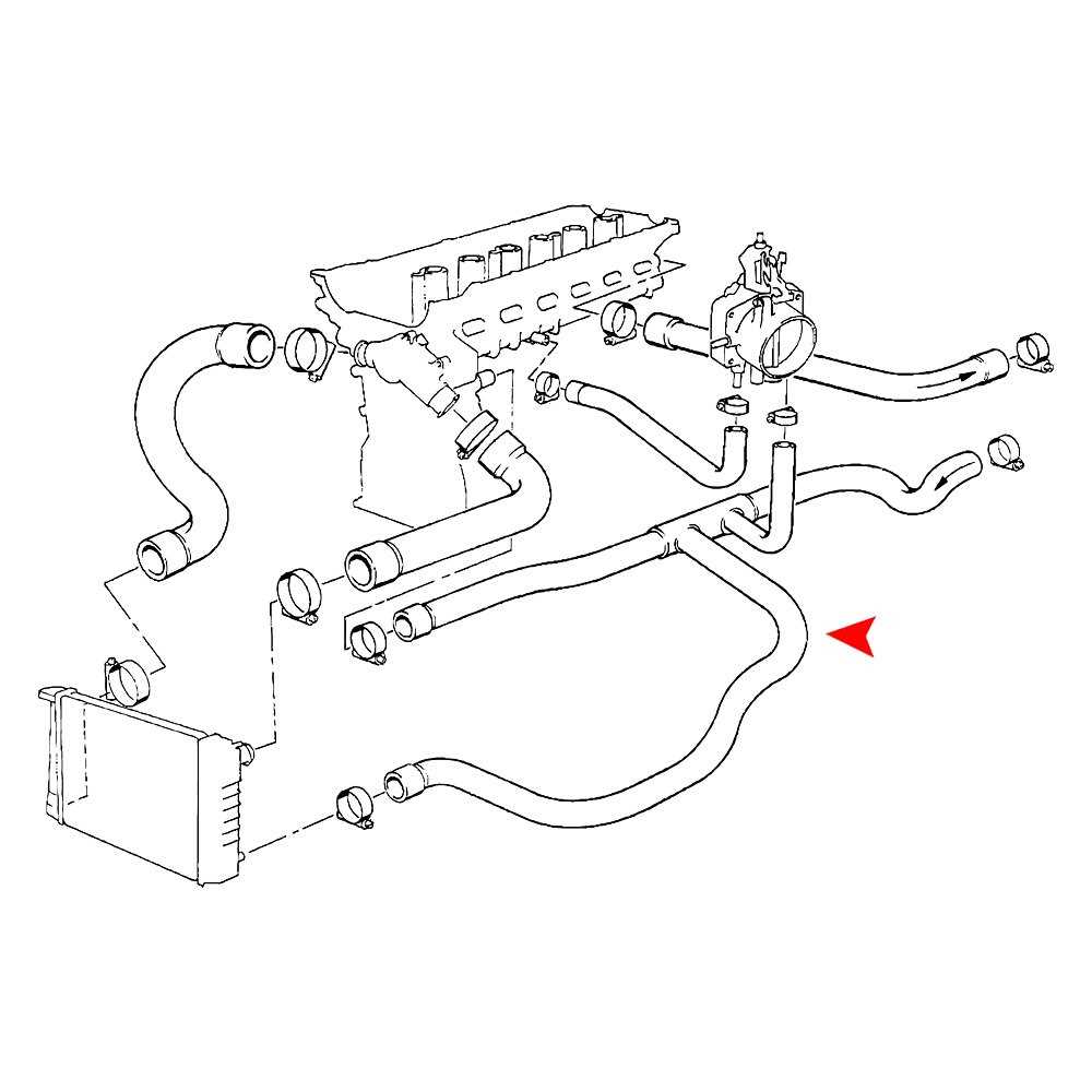 B20 coolant hose diagram