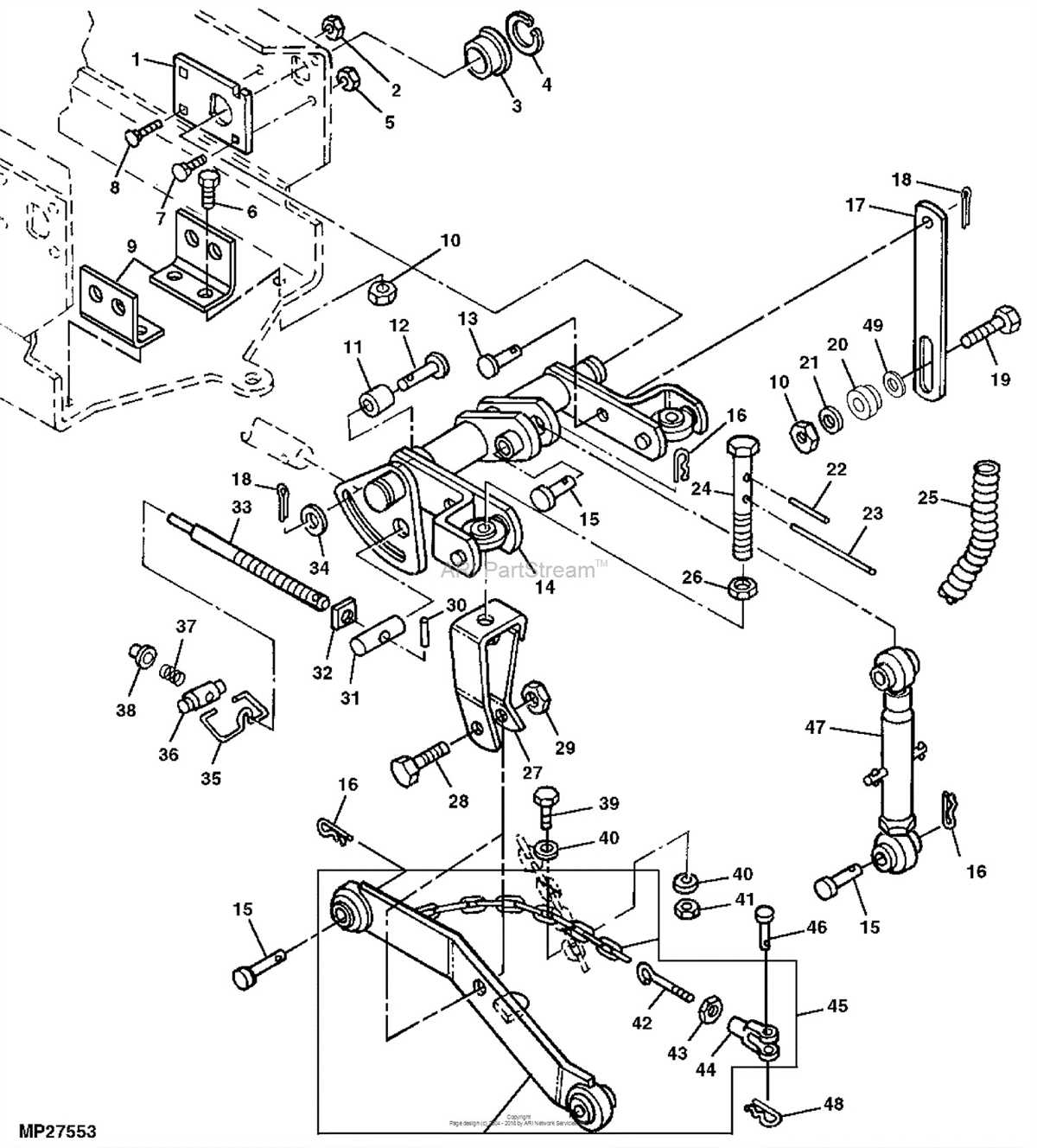 John deere z925a parts diagram