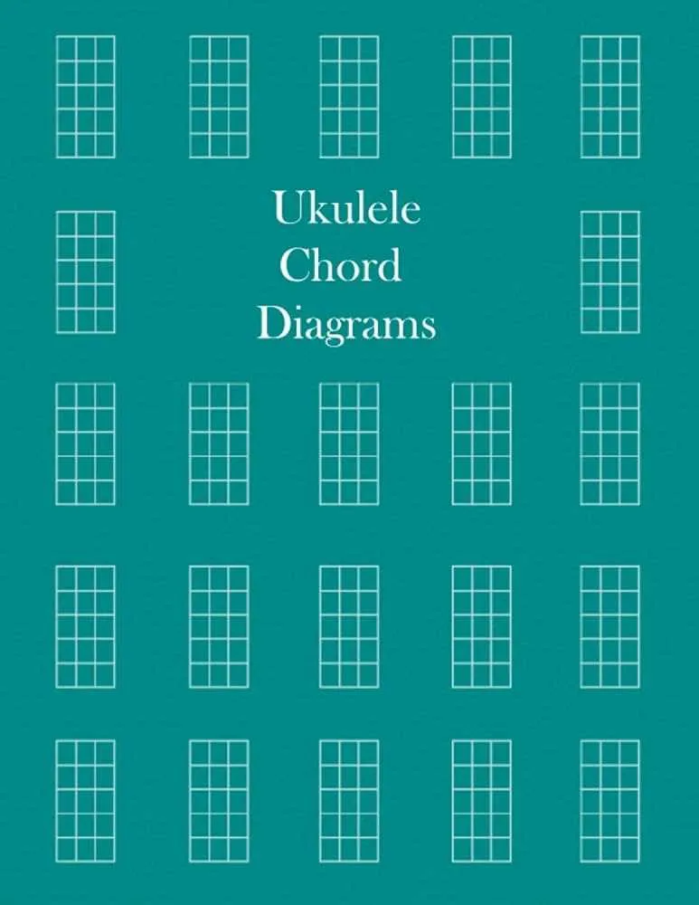 blank ukulele chord diagram