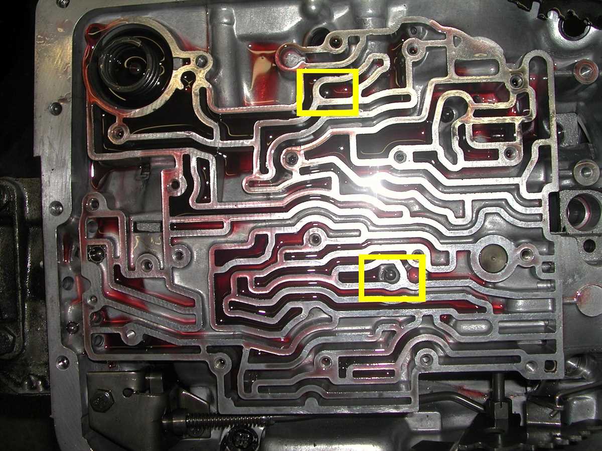 Key Components in the GM 4l60e Transmission Diagram