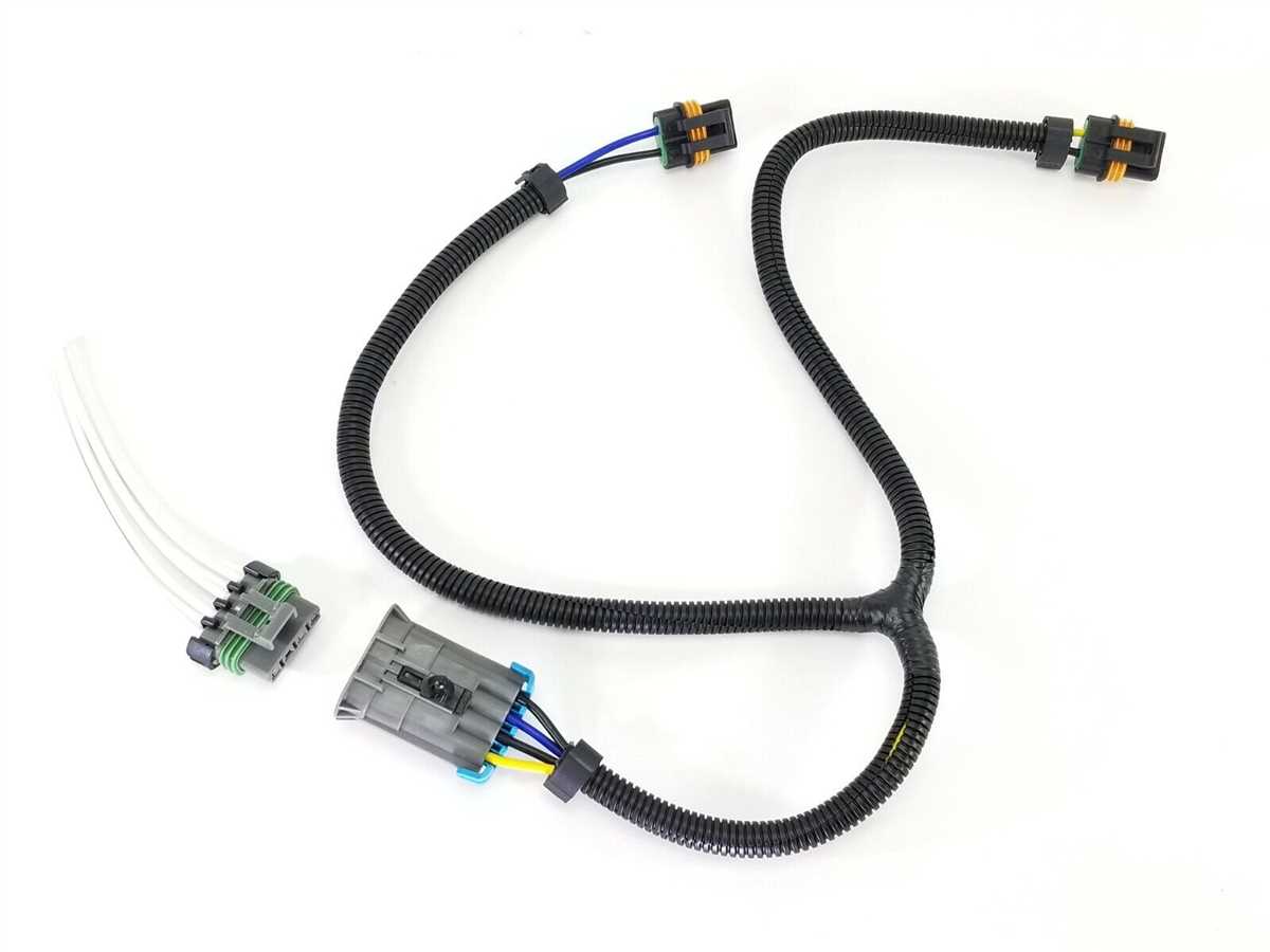 Cooling fan wiring harness