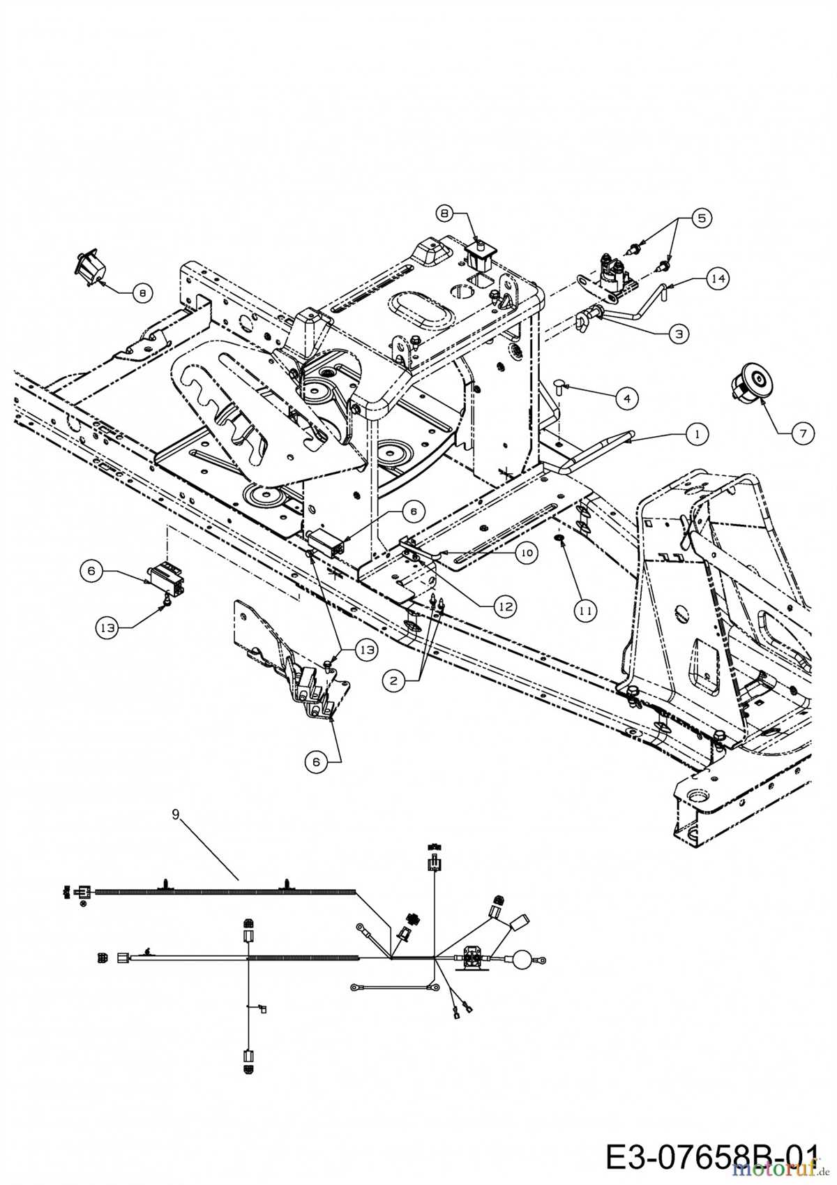 Cub cadet cc760es parts diagram