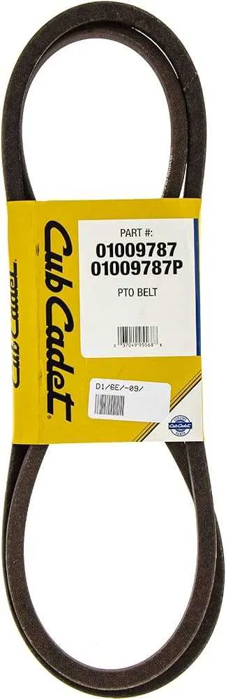 cub cadet pto belt diagram