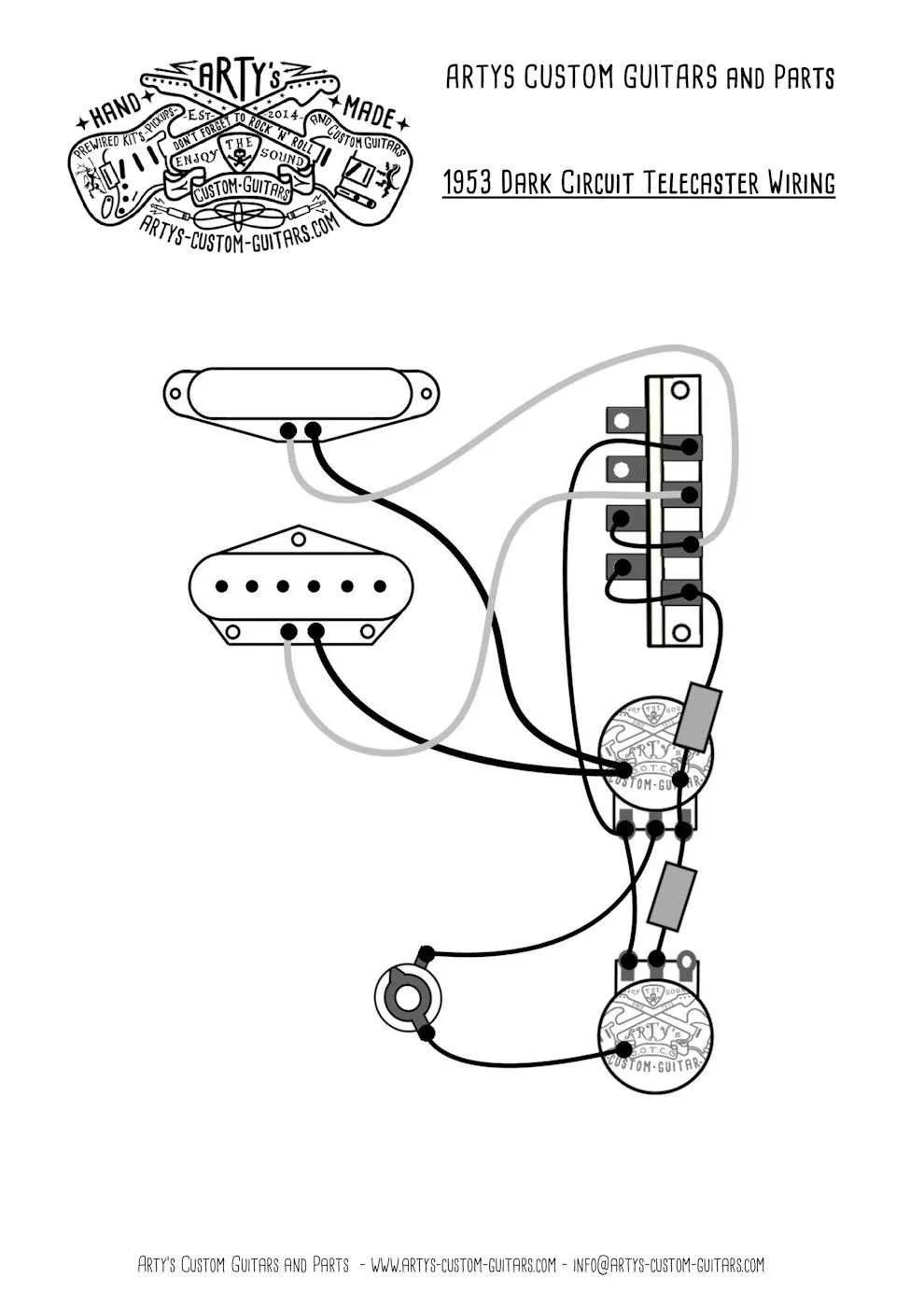 custom guitar wiring diagrams