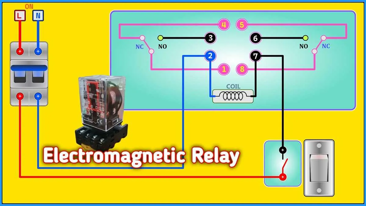 120v relay wiring diagram