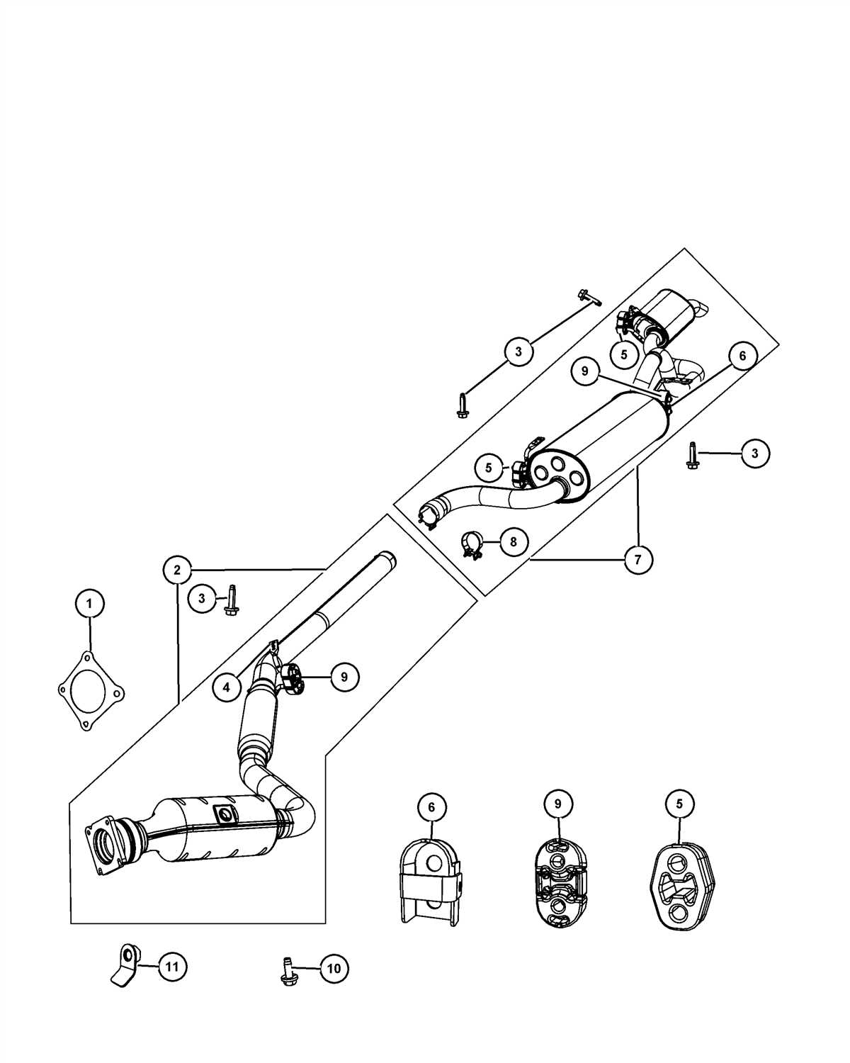 Chrysler Town and Country Exhaust Diagram