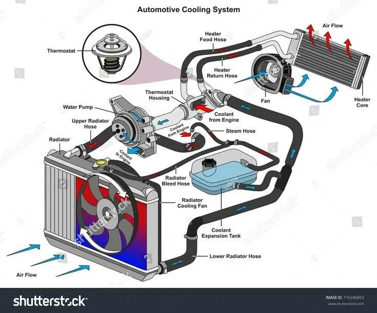 diagram of a cooling system