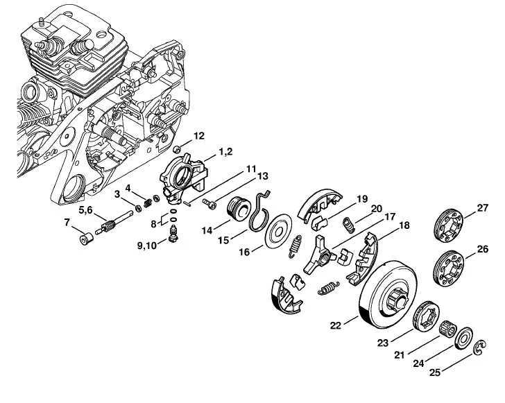 diagram of oil pump