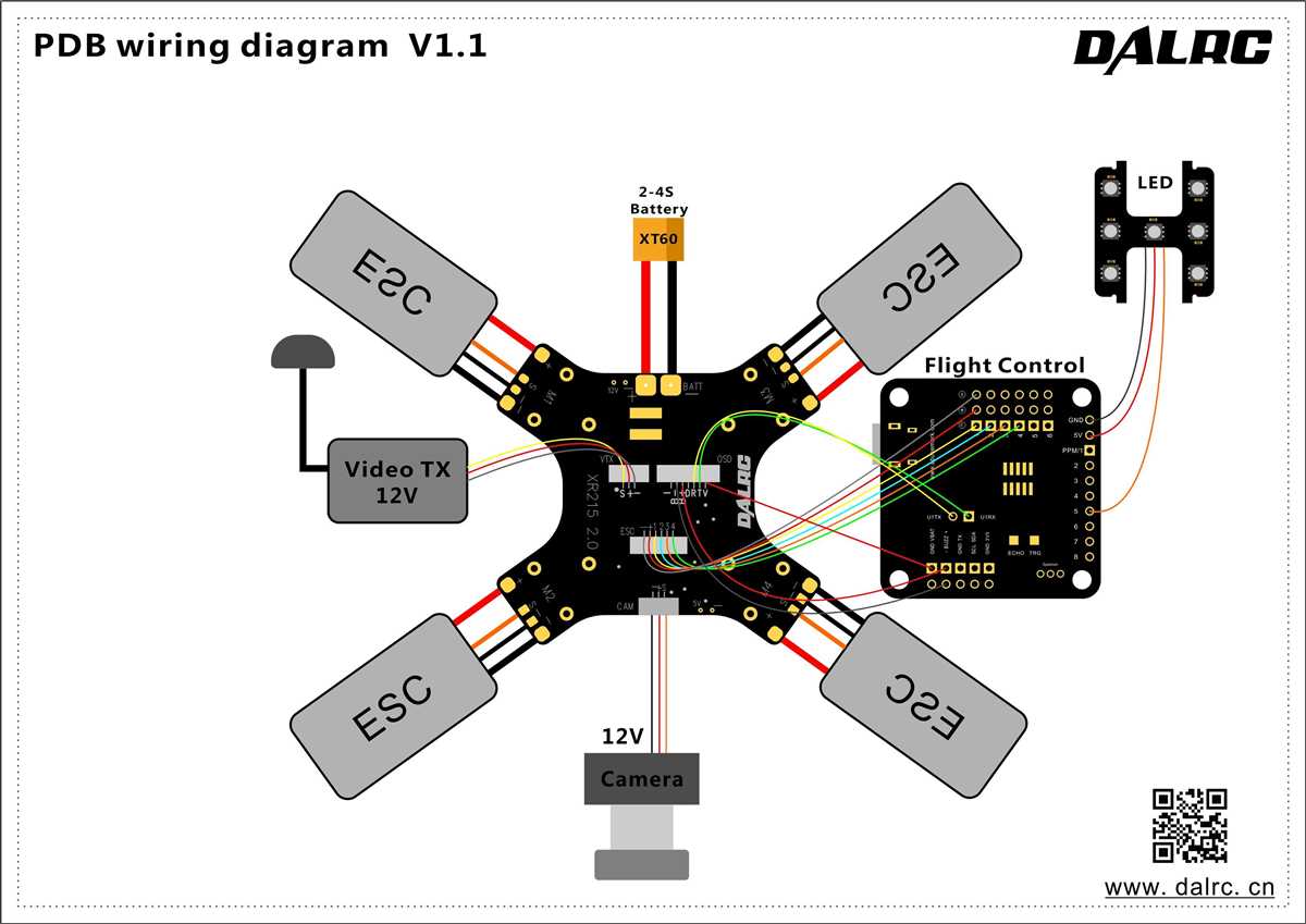 Drone wiring diagram