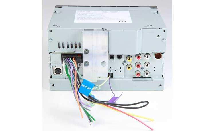 Jvc kw-m740bt wiring diagram