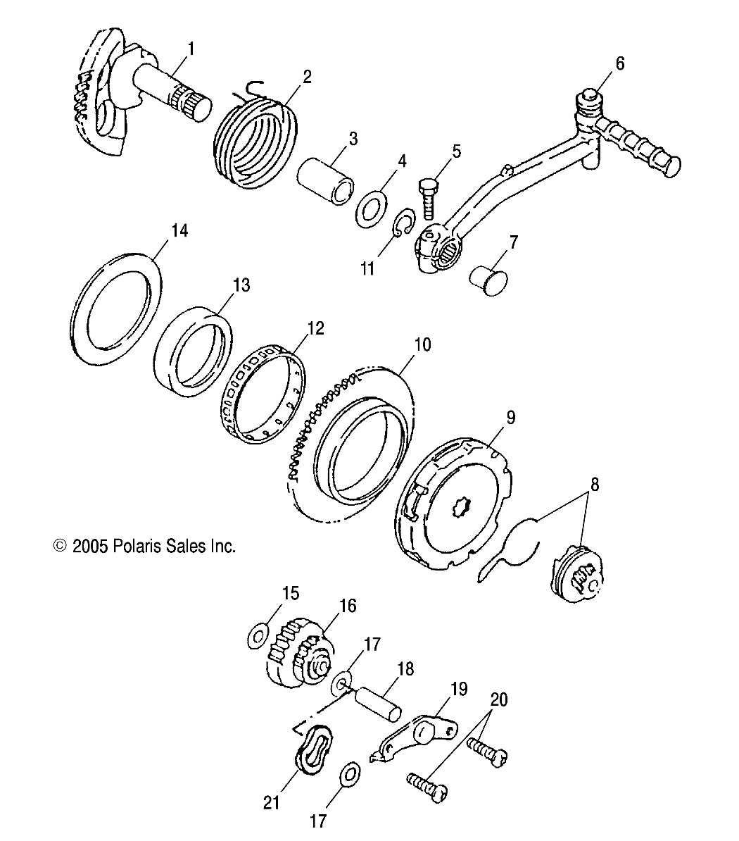 Polaris Predator Parts Diagram