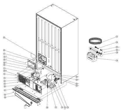 parts of a dishwasher diagram