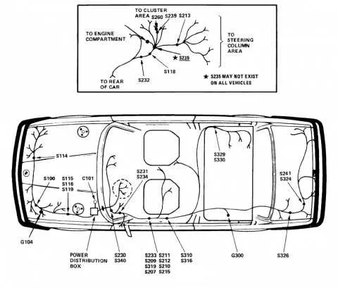 e30 fuse box diagram