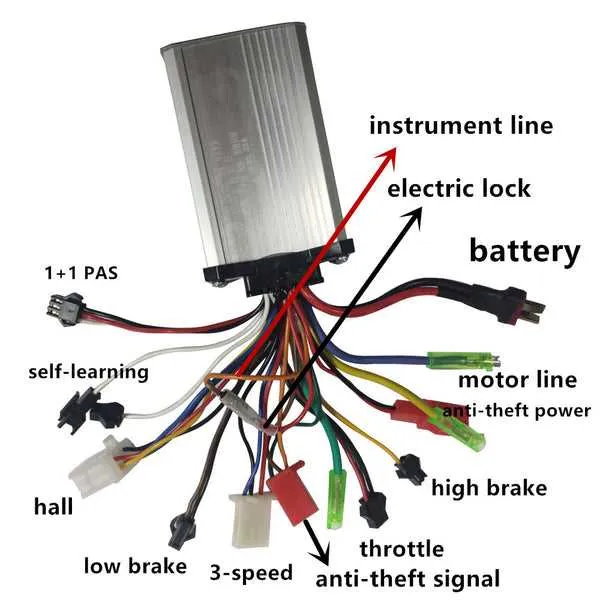 ebike throttle wiring diagram