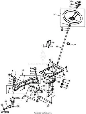 belt diagram for john deere l130