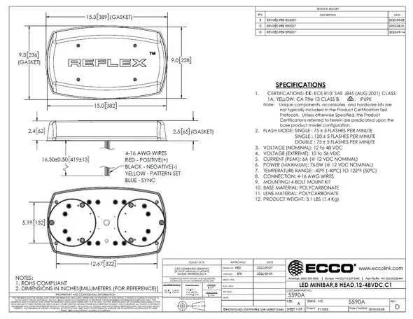 ecco strobe light ez00062 wiring diagram