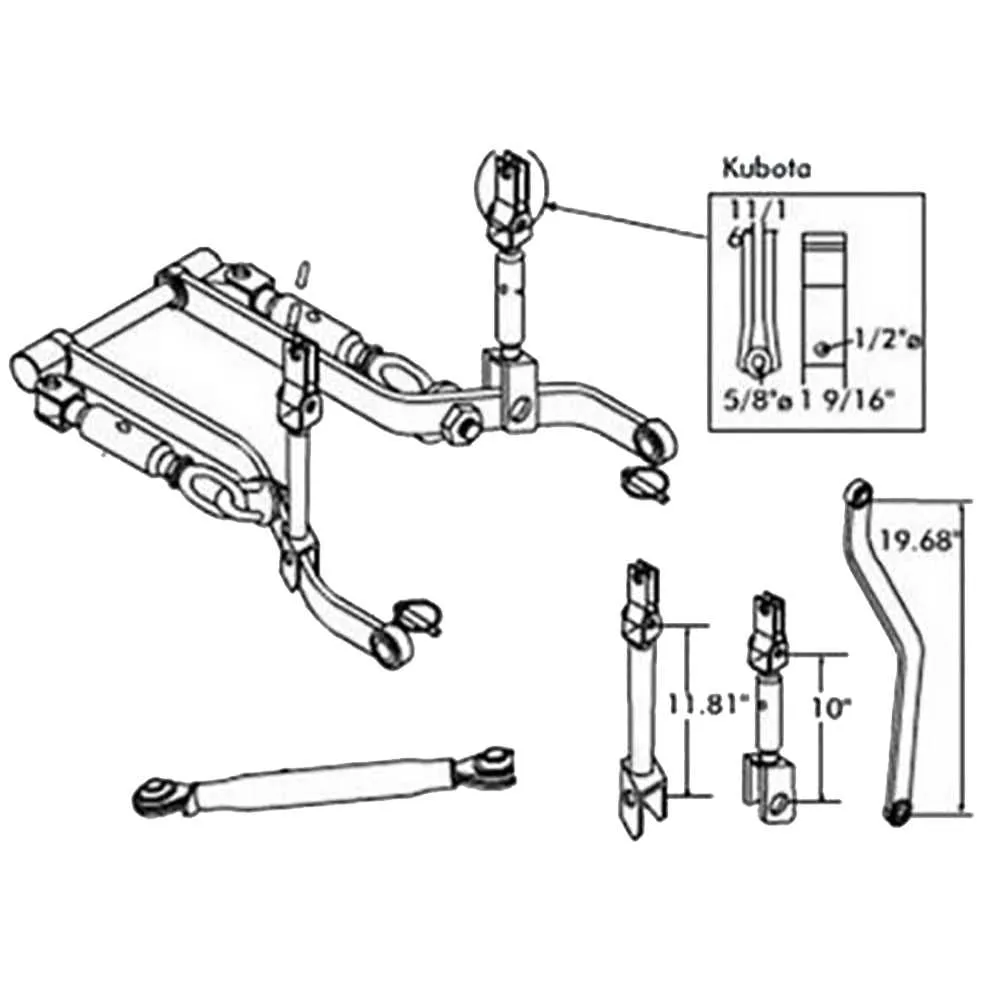 3 point hitch diagram