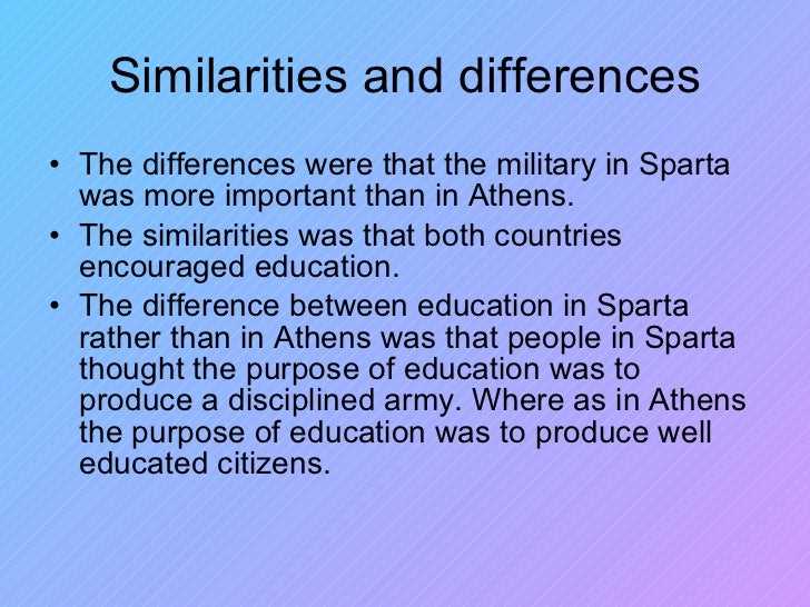 Comparison of Gender Roles in Athens and Sparta:
