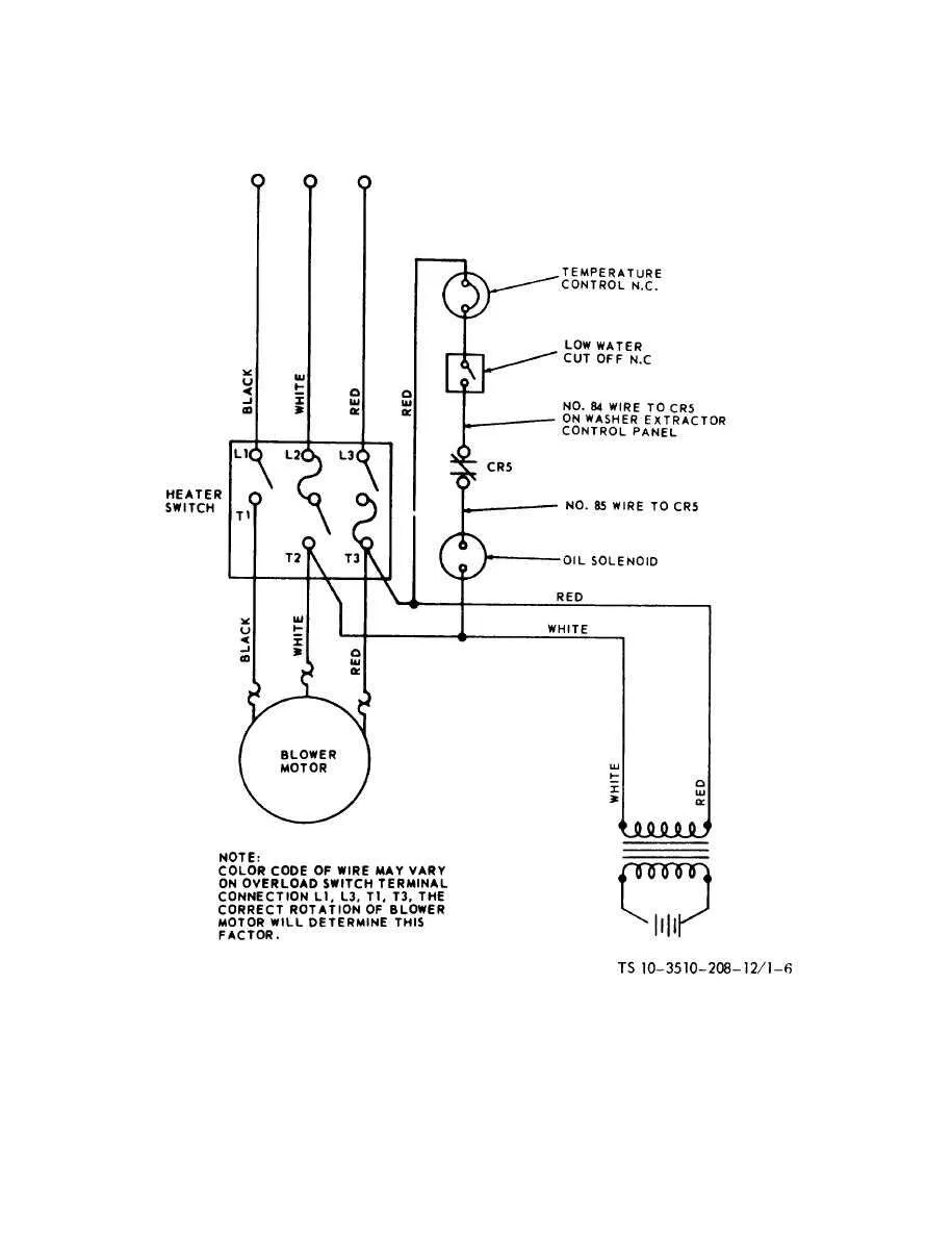 electric heater wiring diagram