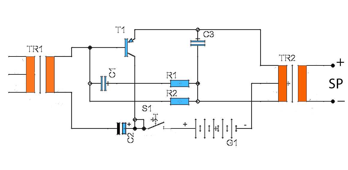 What is an Electronic Transformer Circuit Diagram?