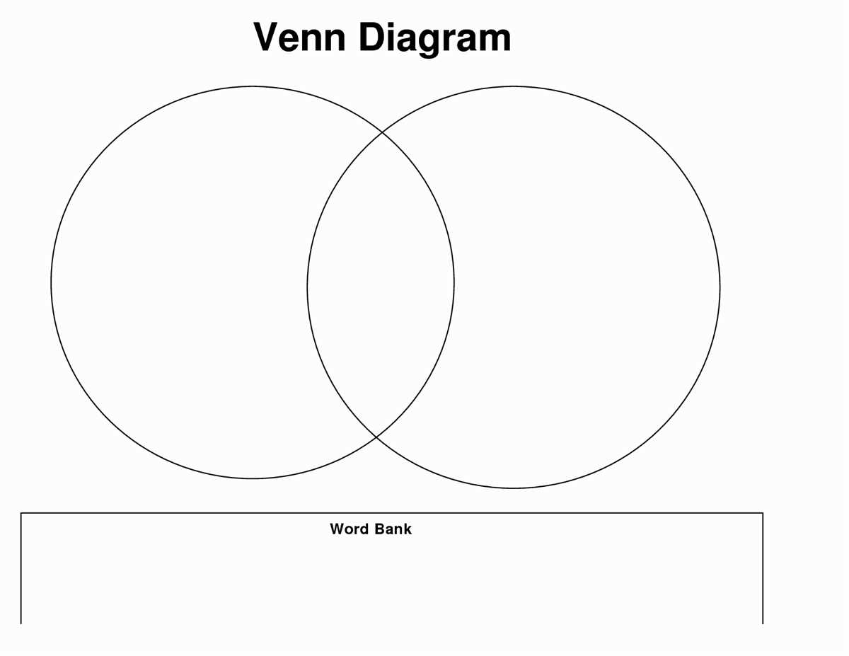 Diagram template word