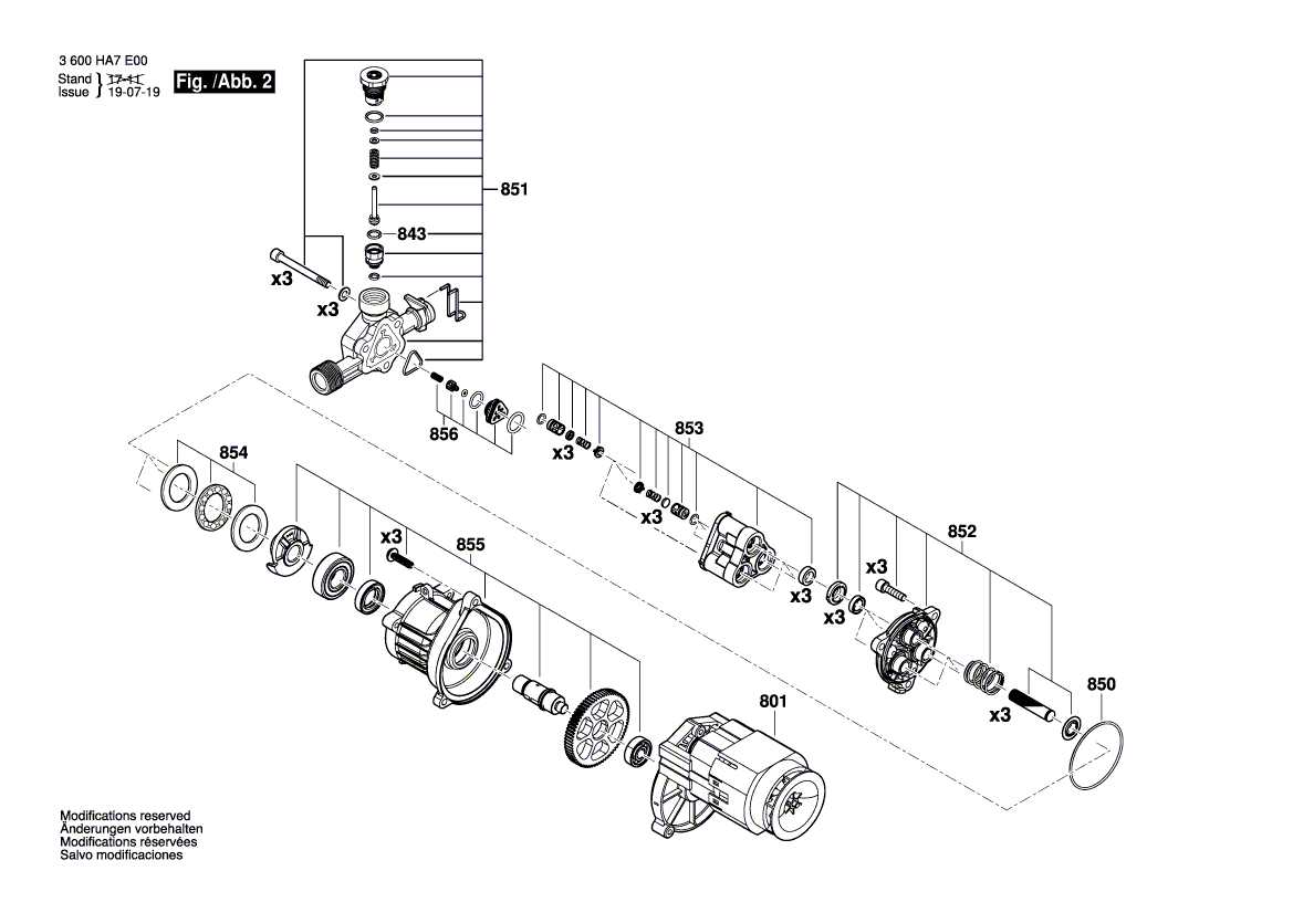 Bosch pressure washer parts diagram