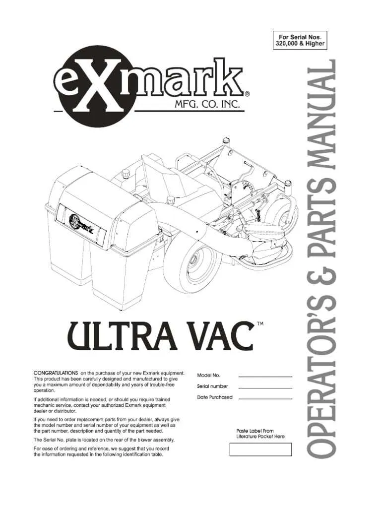 exmark 60 lazer z parts diagram