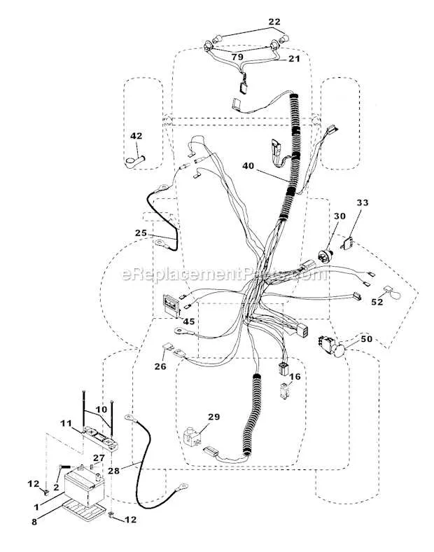 craftsman riding mower steering parts diagram