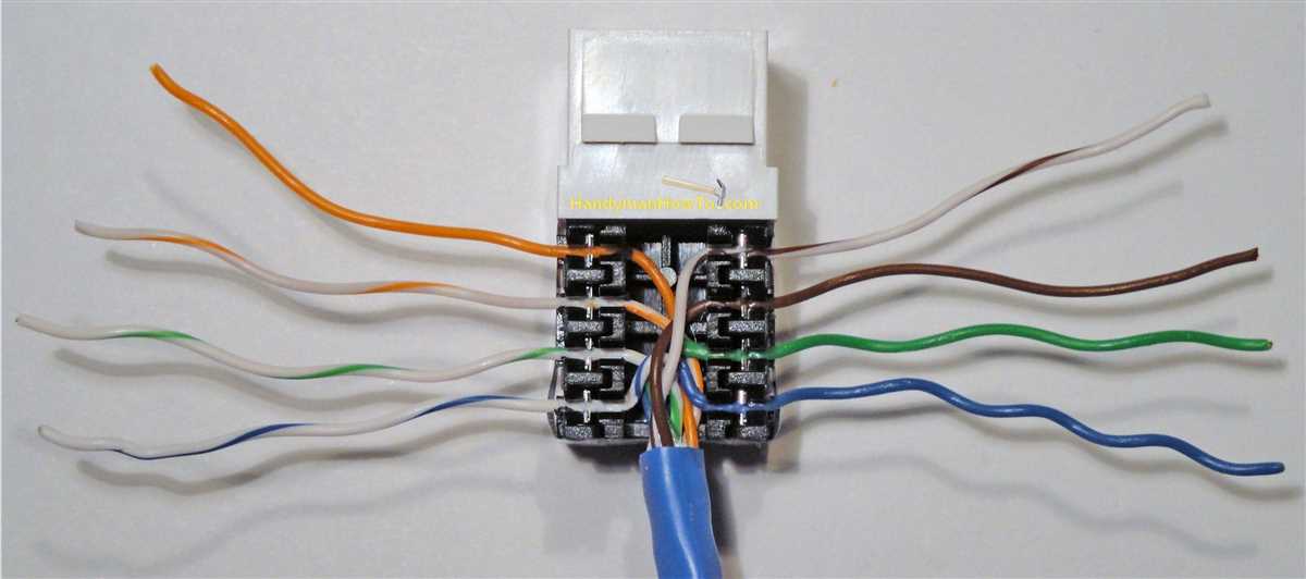 Phone wire connection diagram