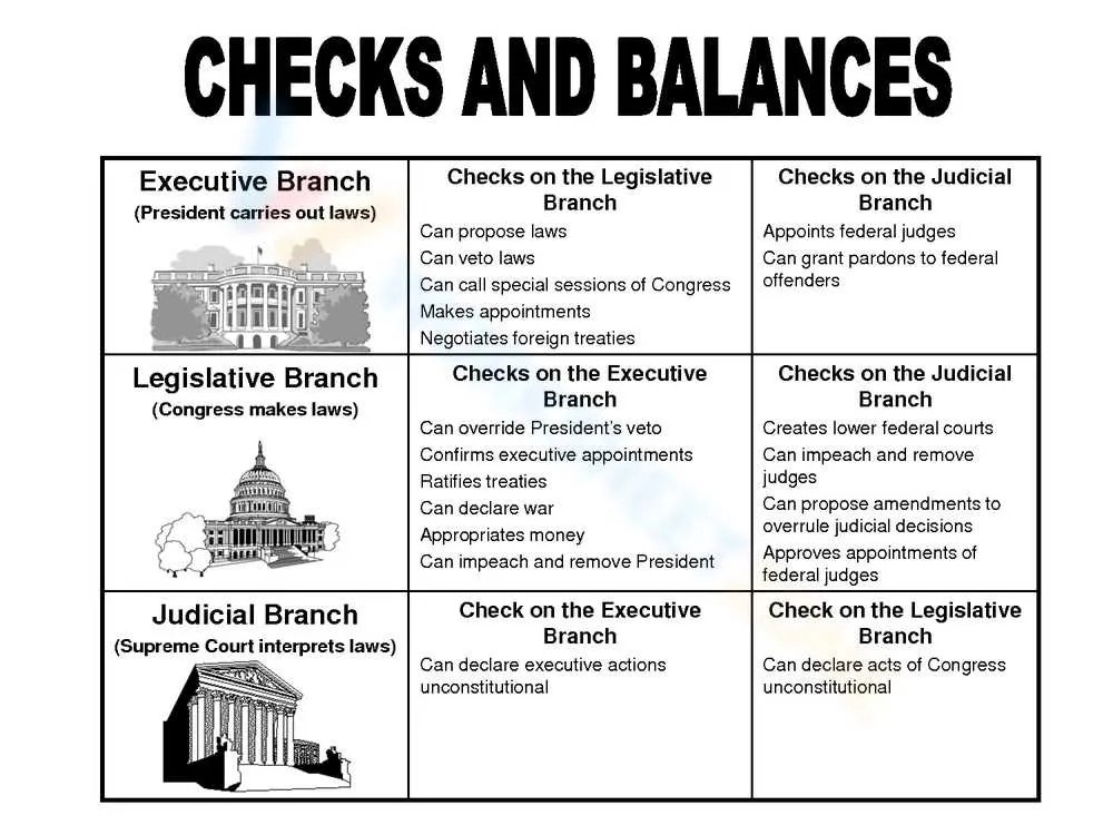 diagram checks and balances