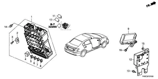 2014 honda crv fuse box diagram