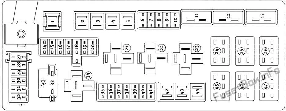 2008 dodge ram fuse box diagram