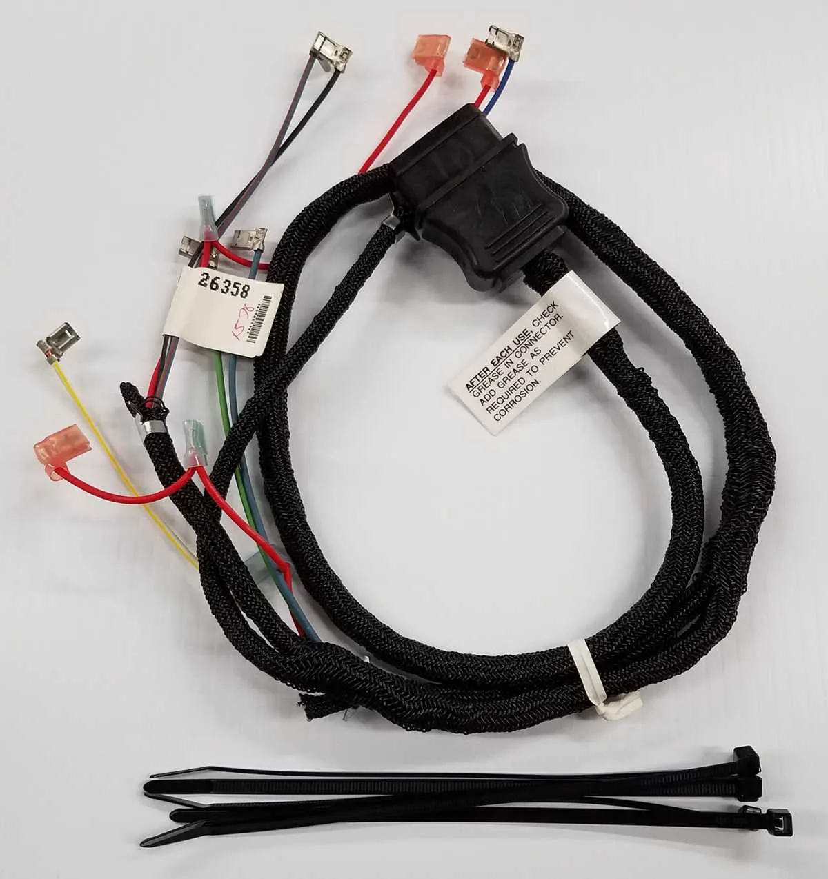 western plow wiring harness diagram