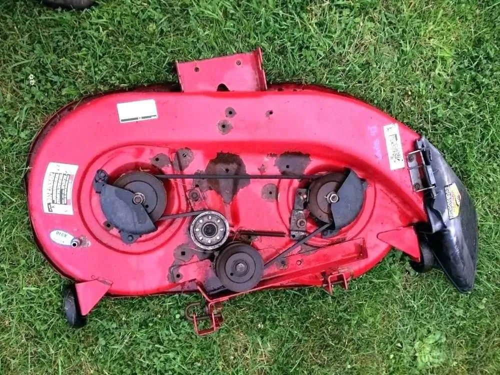 42 inch troy bilt pony deck spring diagram