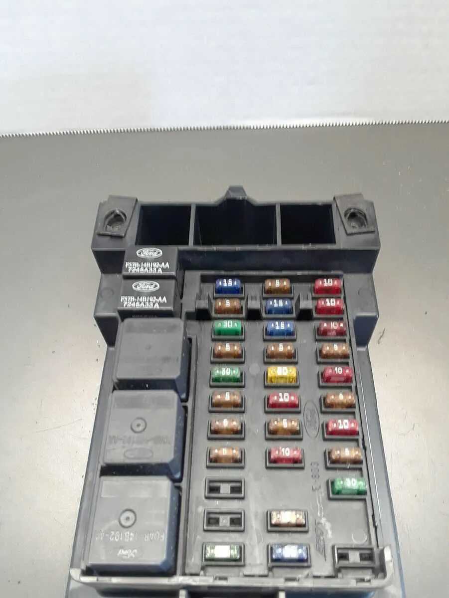 ford f250 fuse box diagram
