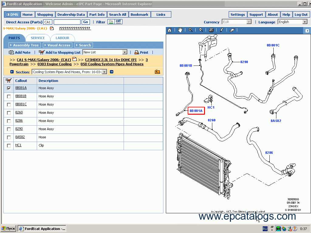 Tips for Using Ford Parts Diagrams Online Effectively