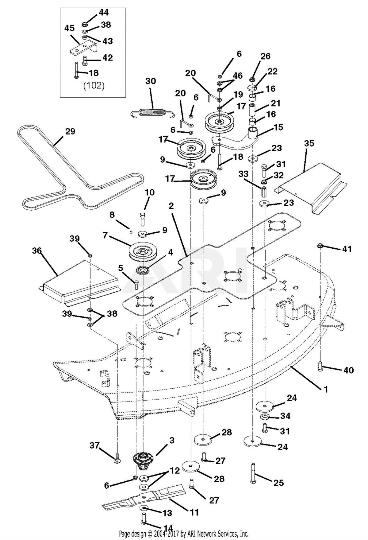 How to Read and Interpret the Deck Belt Diagram