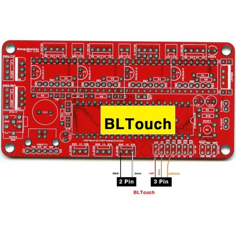 1. Connect BL Touch to the Control Board