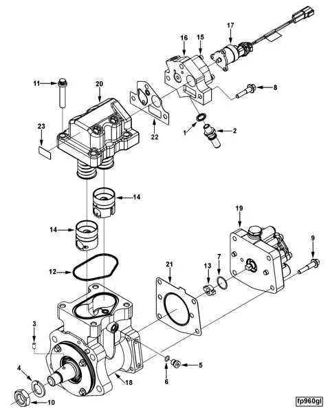 fuel pump assembly diagram