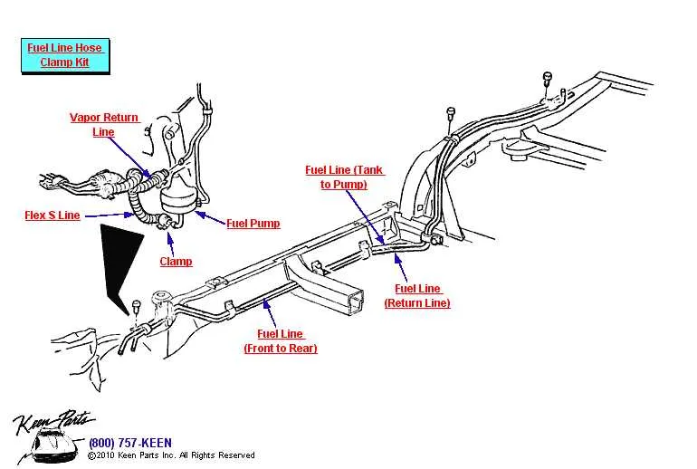 fuel return line diagram