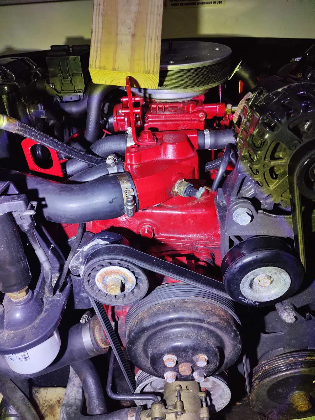 volvo penta 5.7 thermostat housing diagram