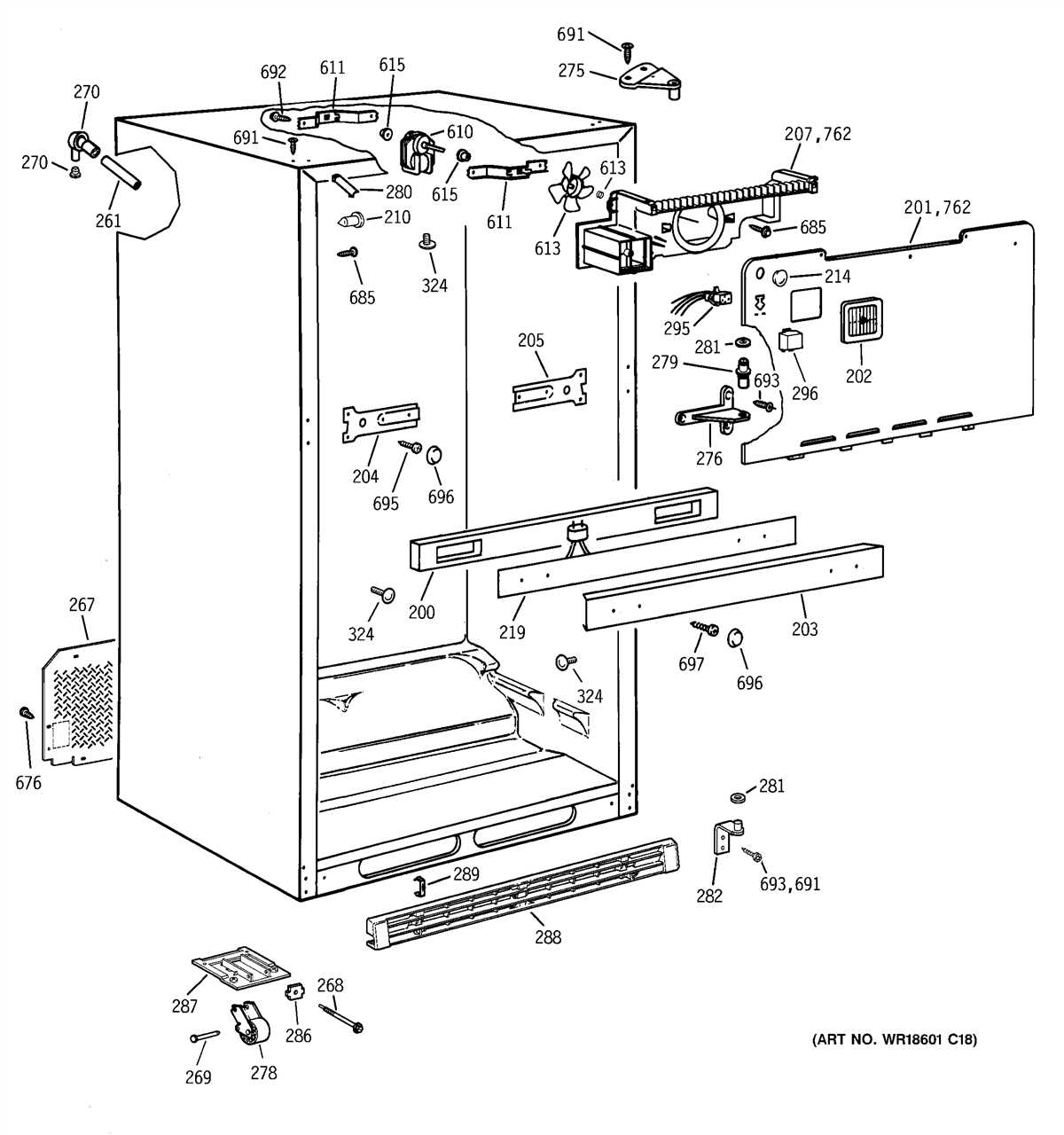 Ge triton xl parts diagram