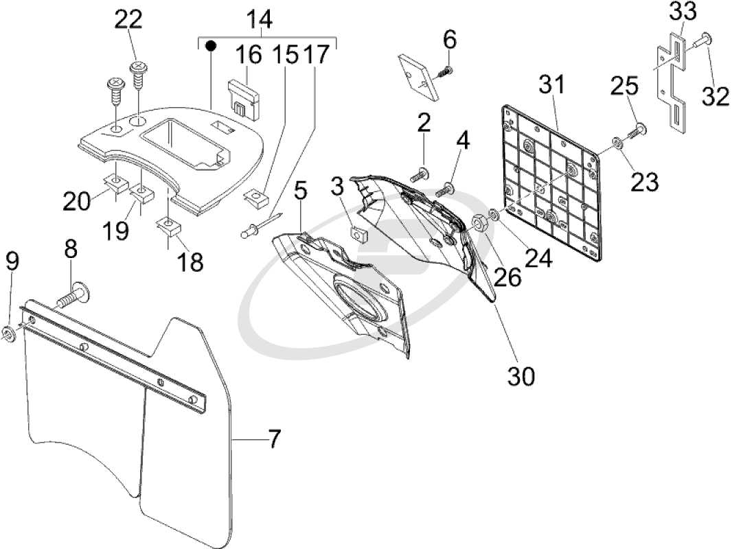 Vespa lx 150 parts diagram