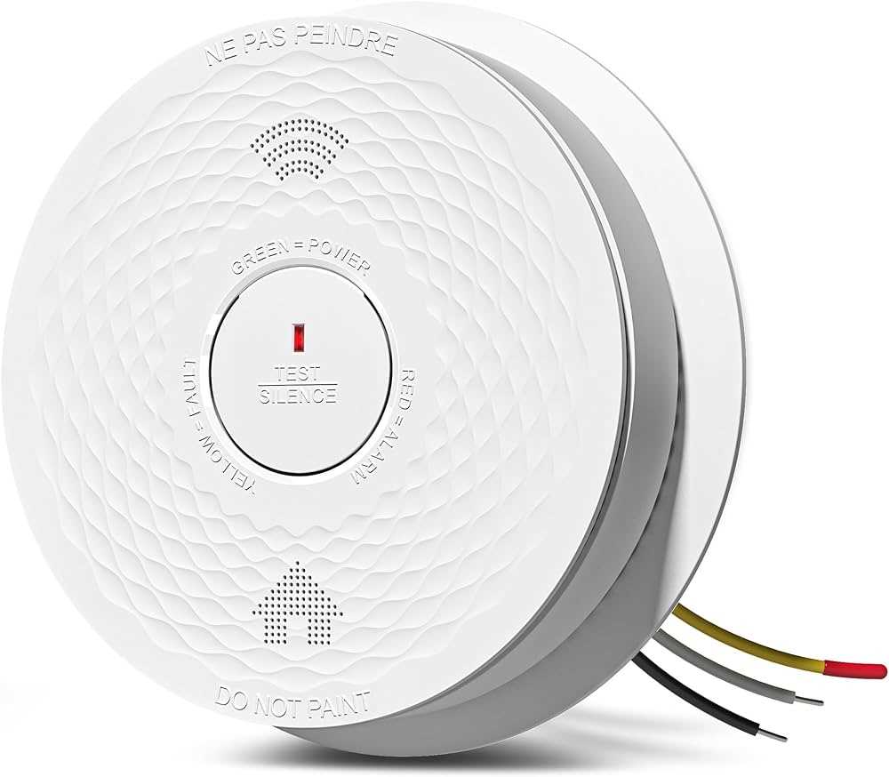 Hardwired interconnected smoke alarms